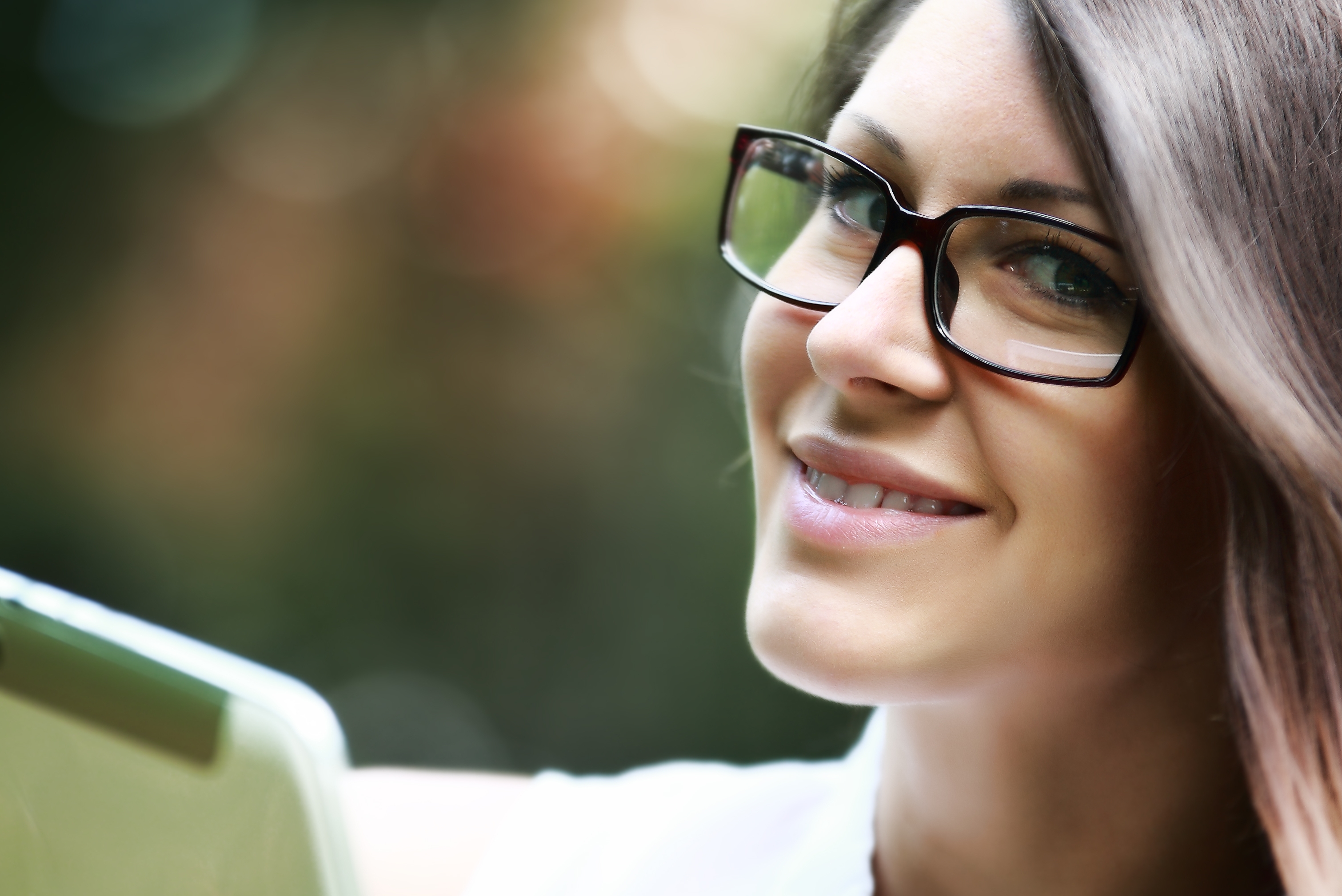 Il trucco per gli occhiali