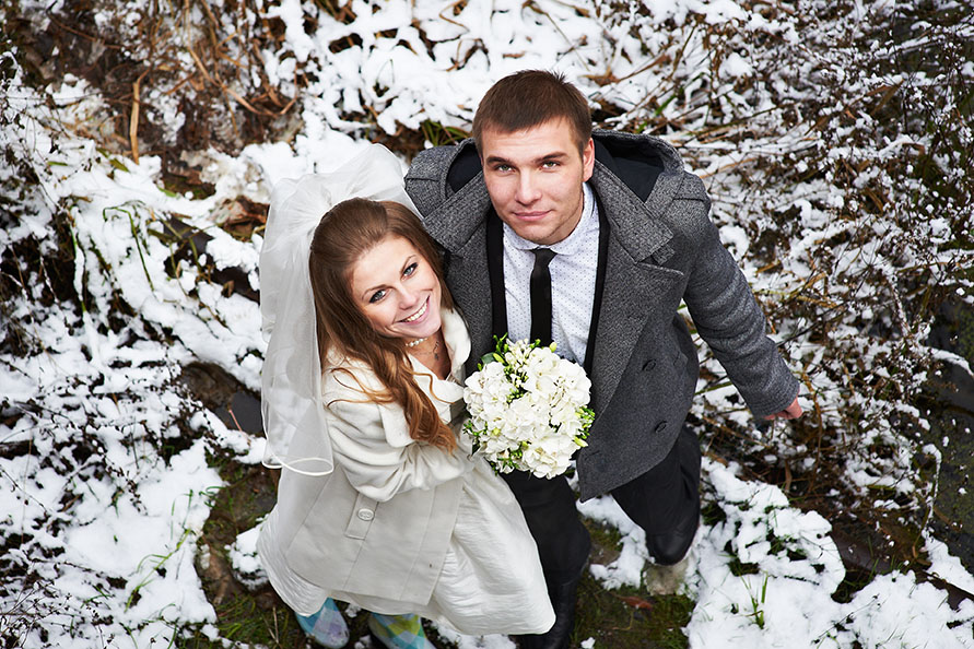 Matrimonio sulla neve