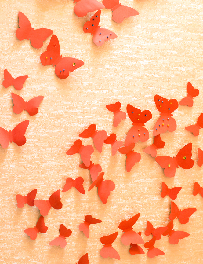 Farfalle di carta