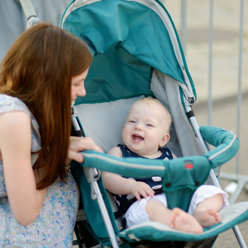 Il passeggino con il sorriso