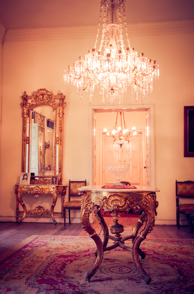 Lampadari a goccia in cristallo