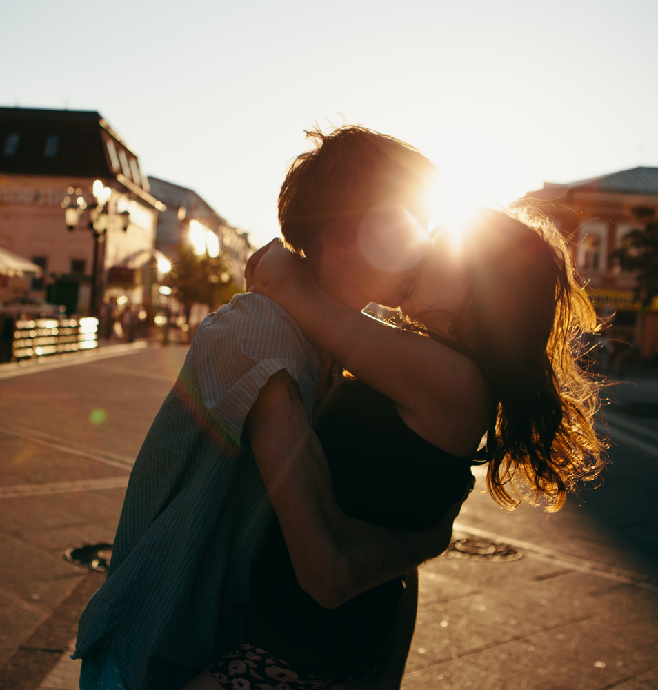 Un bacio contro lo stress