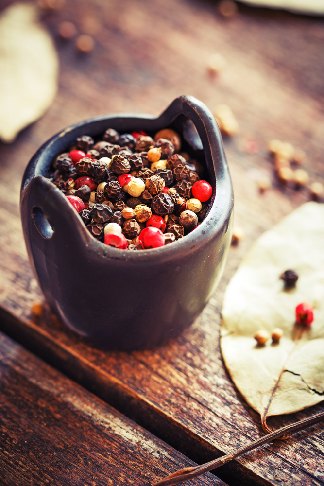 Tutte le varietà di pepe