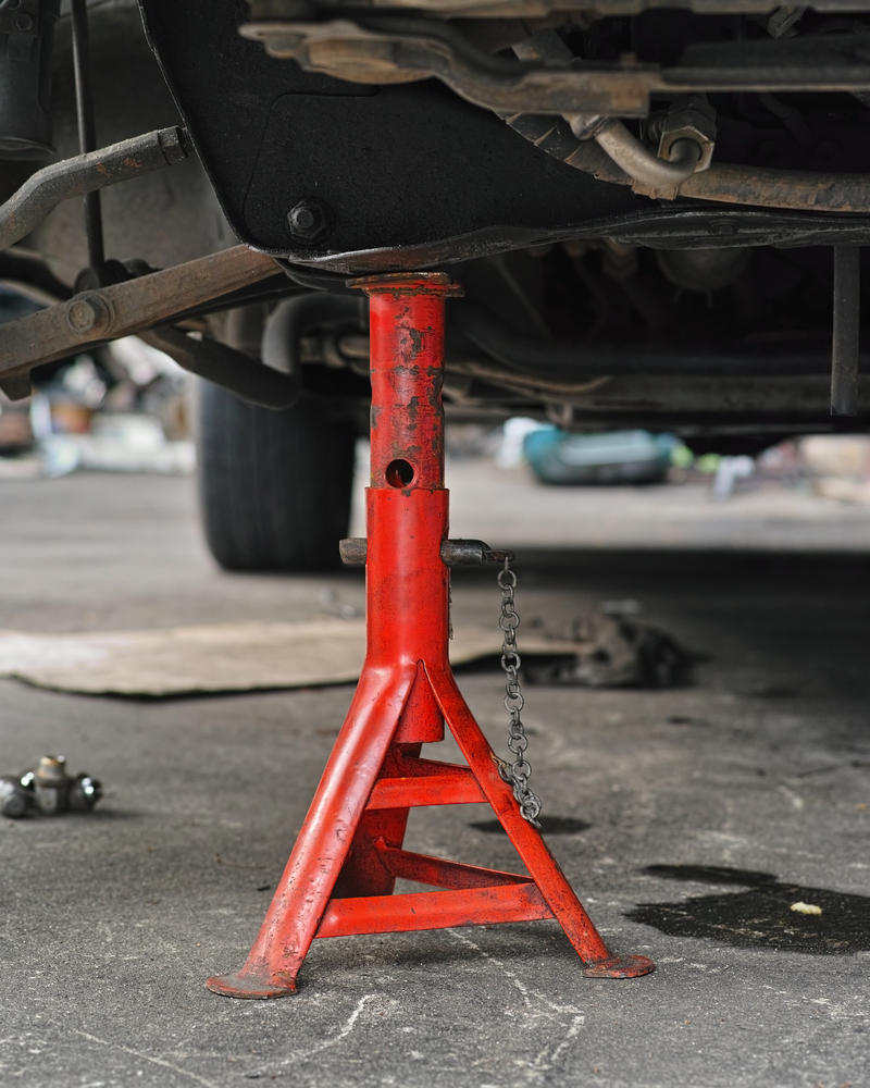 Via muffa e unto dal garage