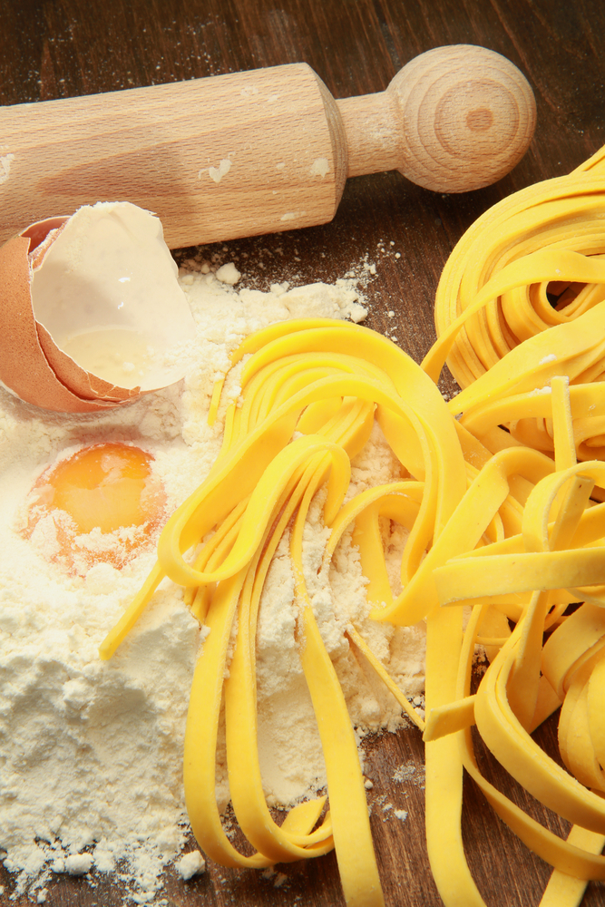La pasta all'uovo