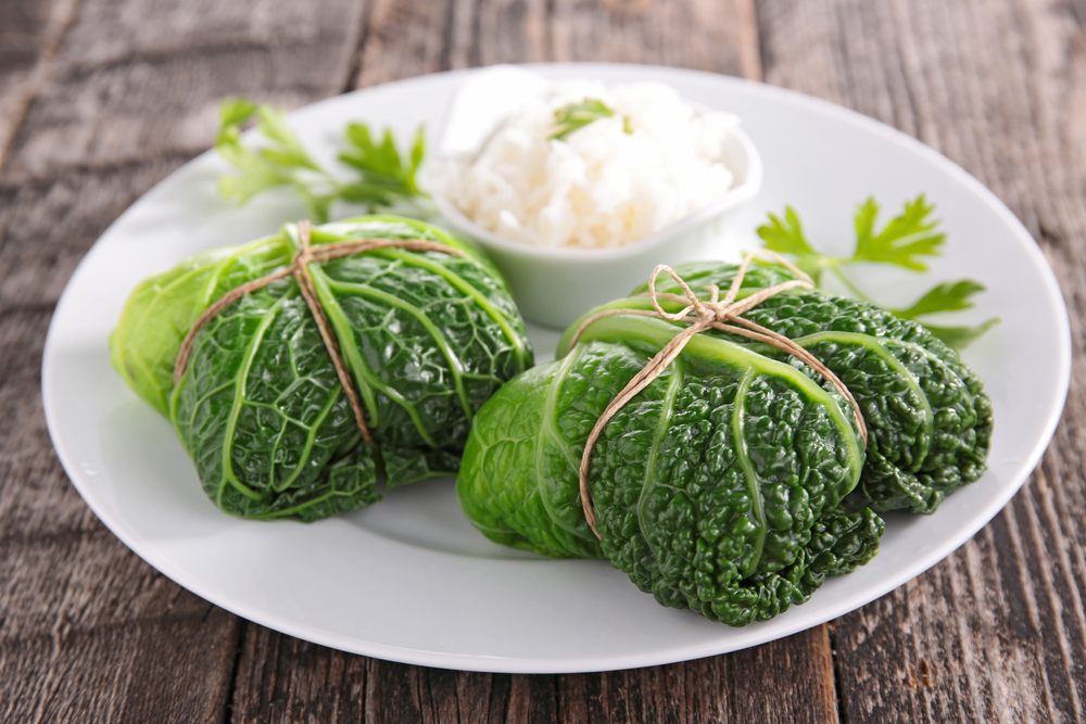 Involtini di verza al formaggio