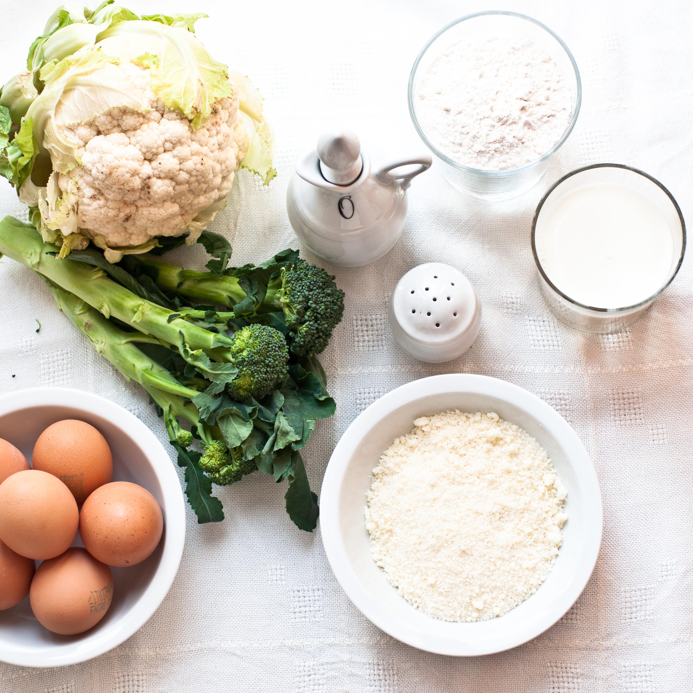 Plumcake di cavolfiore e broccoli