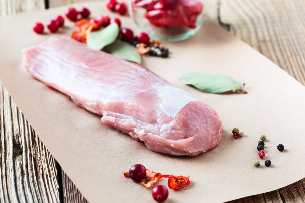 Filetto di maiale nella baguette