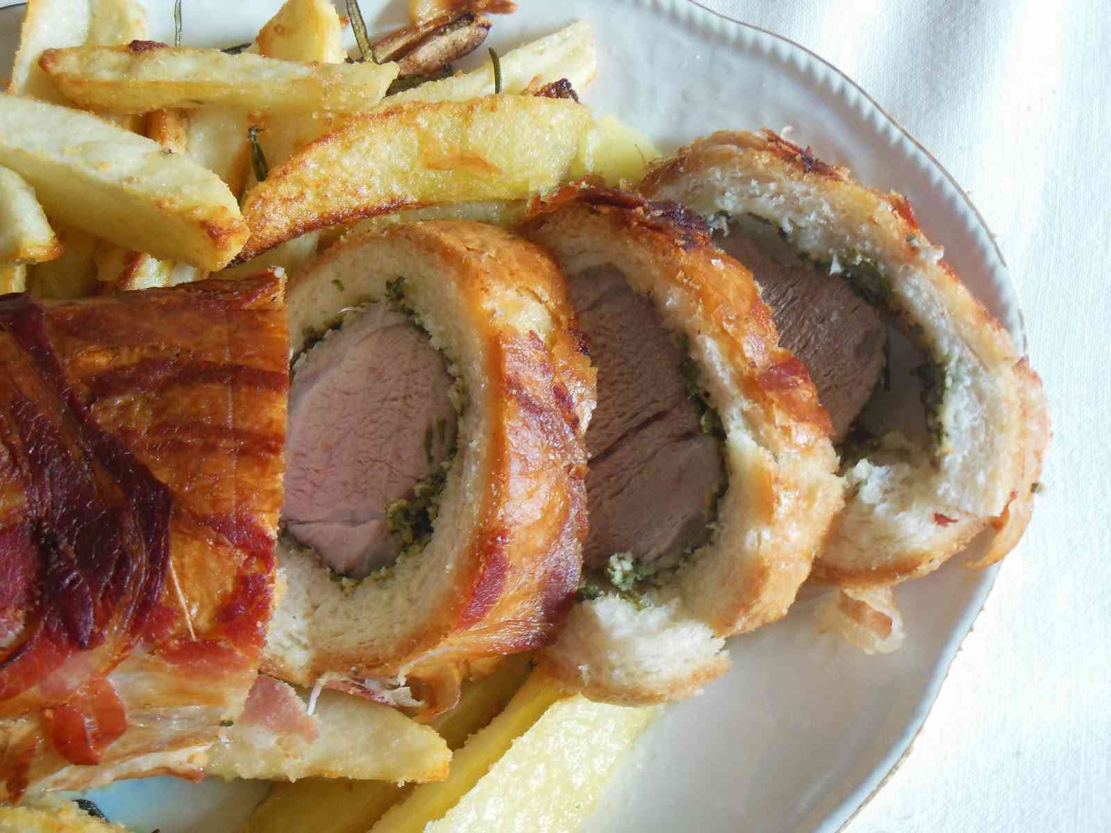 Arrosto o filetto in crosta di pane