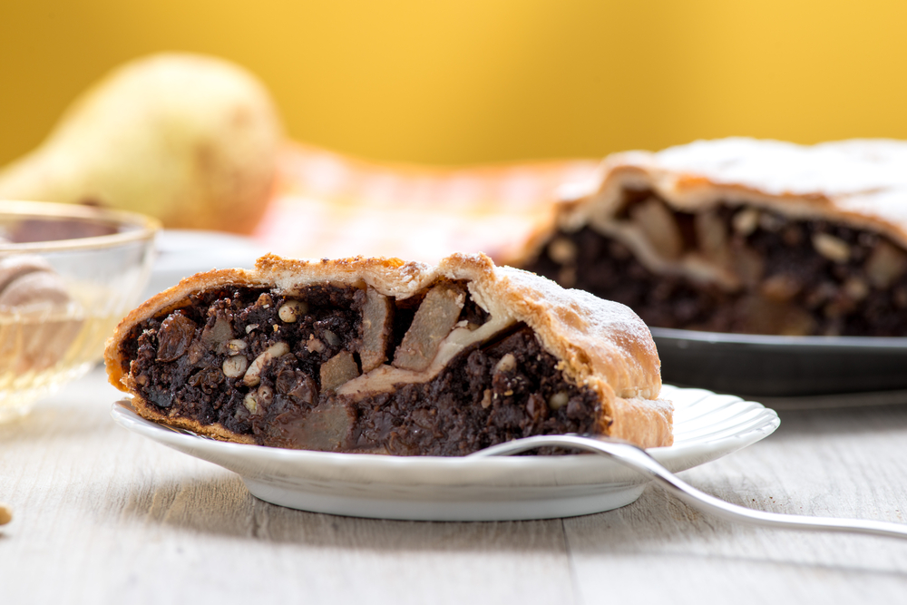 Strudel cioccolato e pere