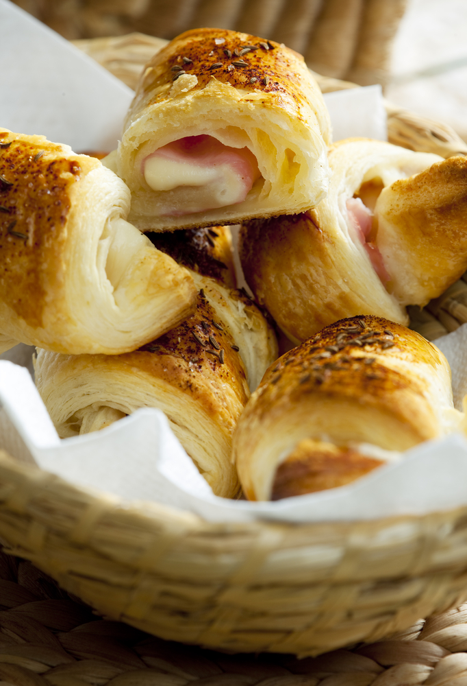 Mini croissant salati