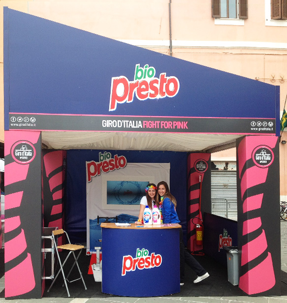 Al via il 98° Giro d’Italia: unisciti alla carovana del pulito di Bio Presto!