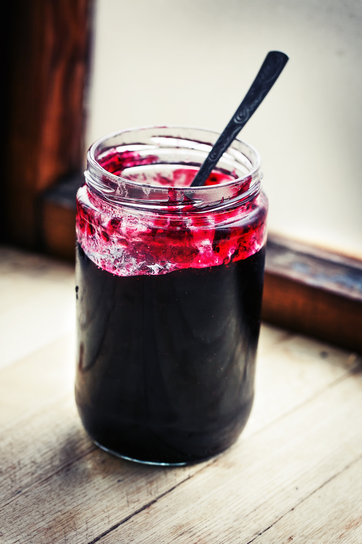 Marmellata di mele e more