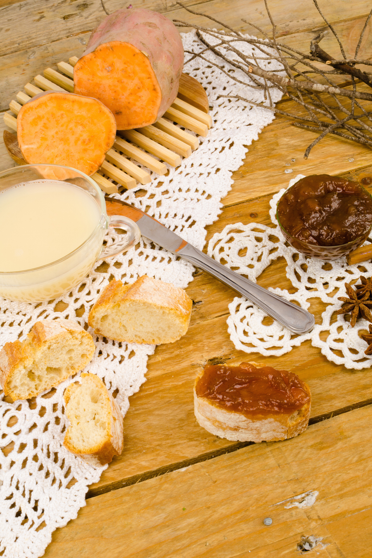 Marmellata di patate dolci