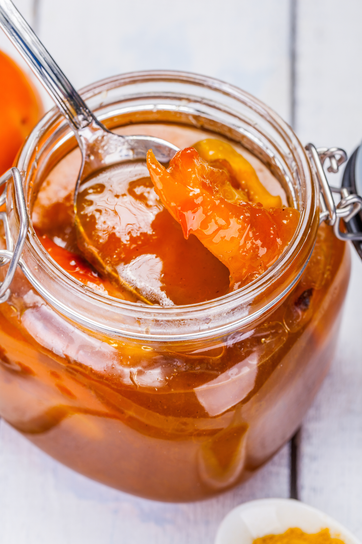 Confettura di cachi al maraschino