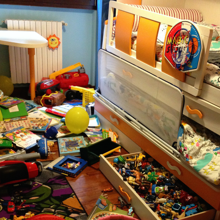 La camera dei bimbi: dal disastro allo splendore