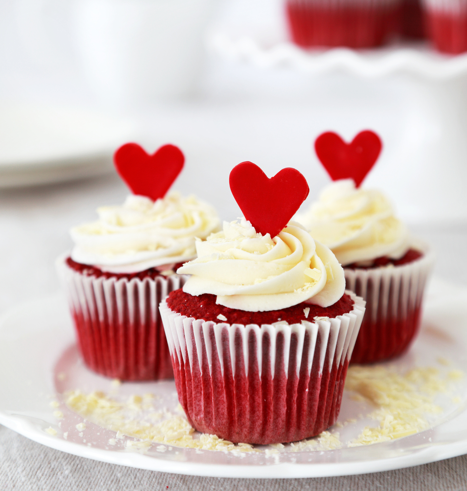 Cupcake San Valentino: Red Velvet (USA)