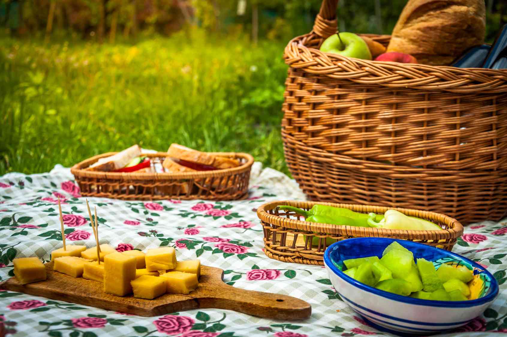 Come fare un cestino da pic-nic: cesto fai da te