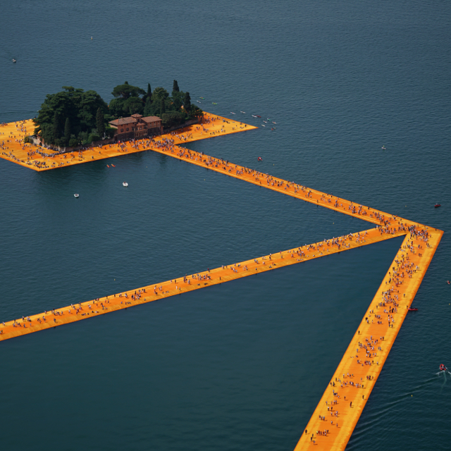 Perché visitare “The floating piers” di Christo sul Lago d’Iseo