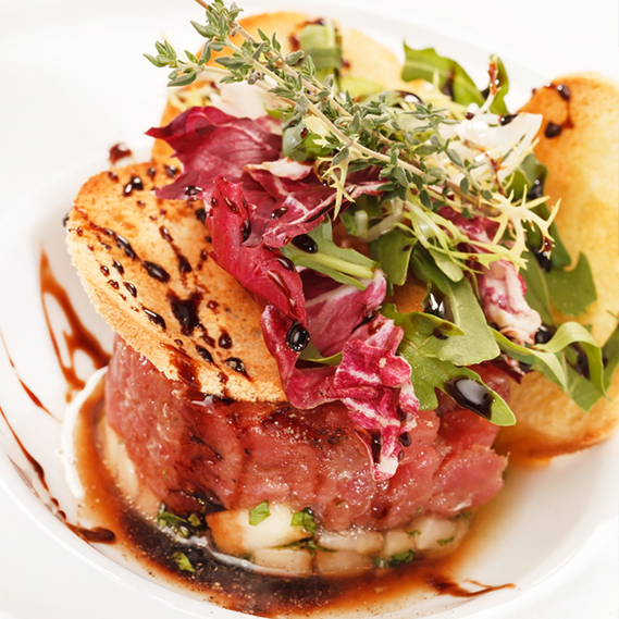 Tartare di manzo agli agrumi