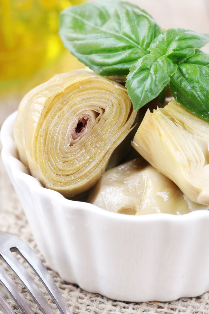 Carciofi sotto olio