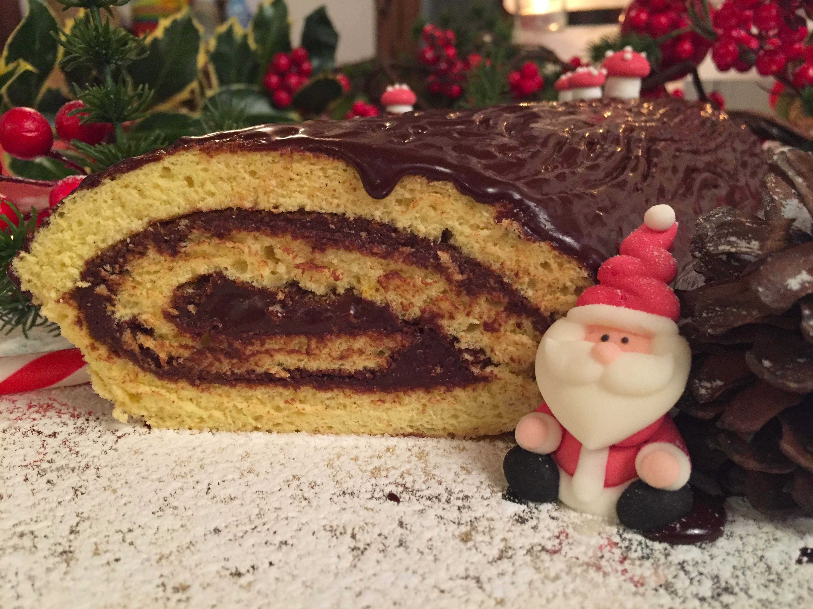 Tronchetto di Natale baby friendly