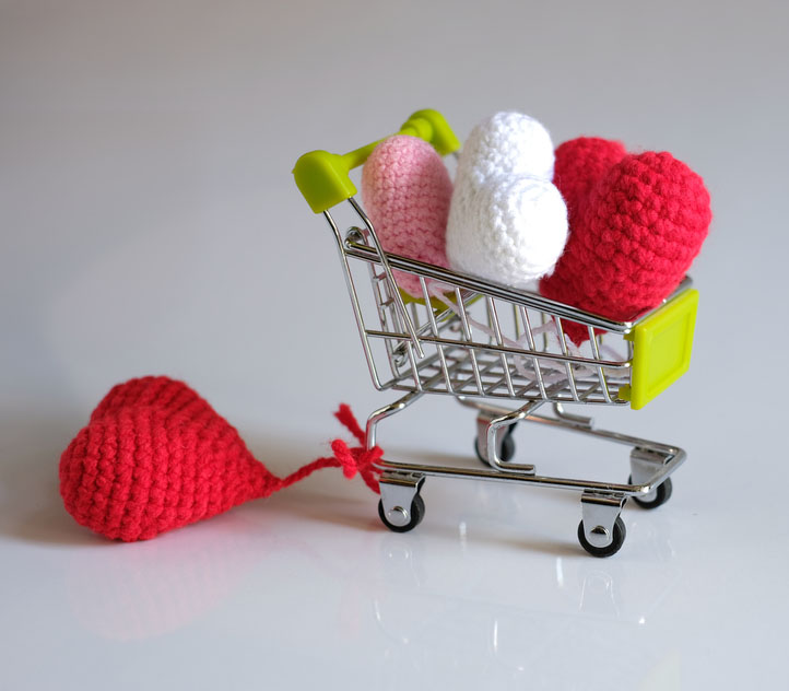 Decorazioni di San Valentino: i più bei cuori crochet per abbellire la casa