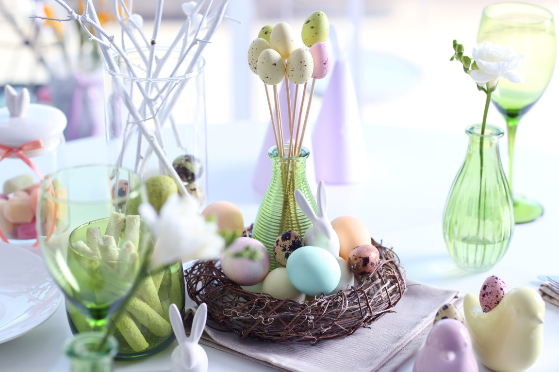 Come apparecchiare e decorare la tavola di Pasqua