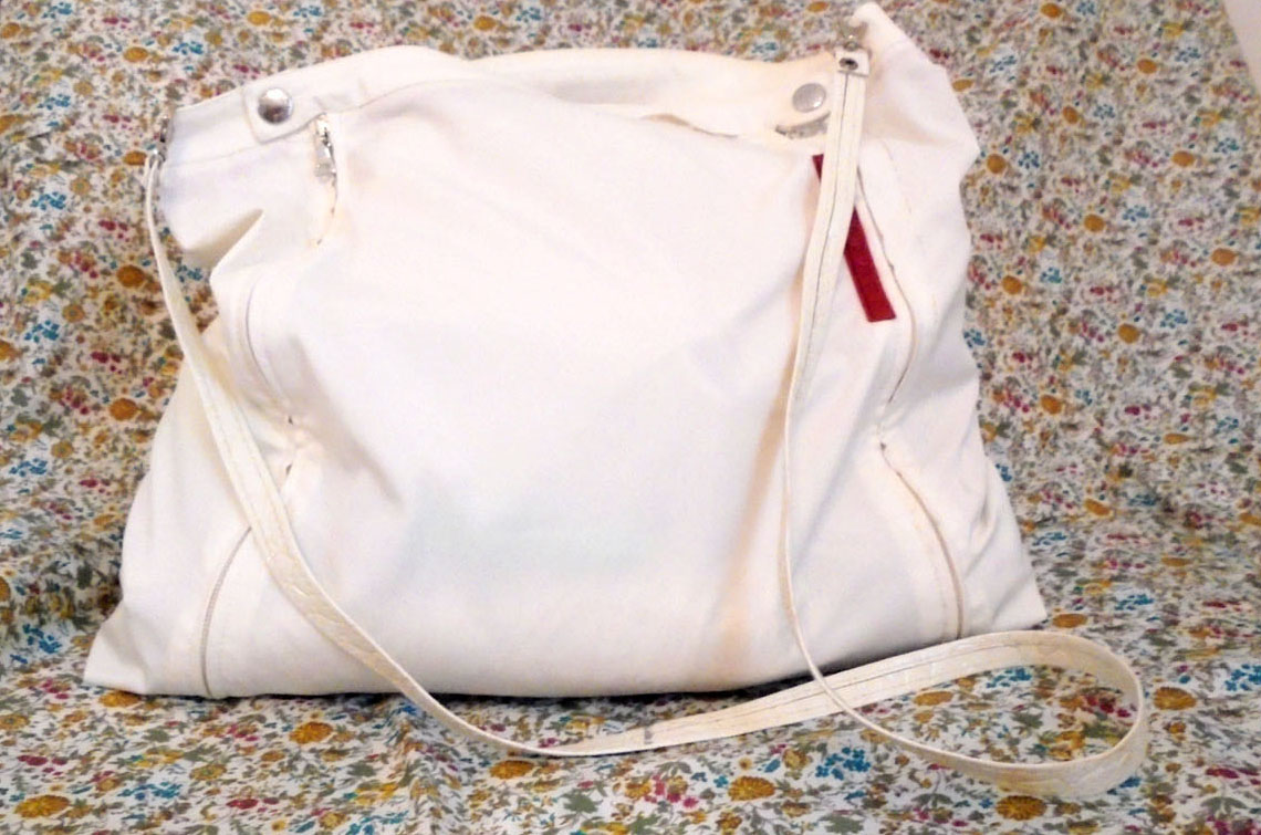 Riciclo creativo gonna, come fare una borsa originale