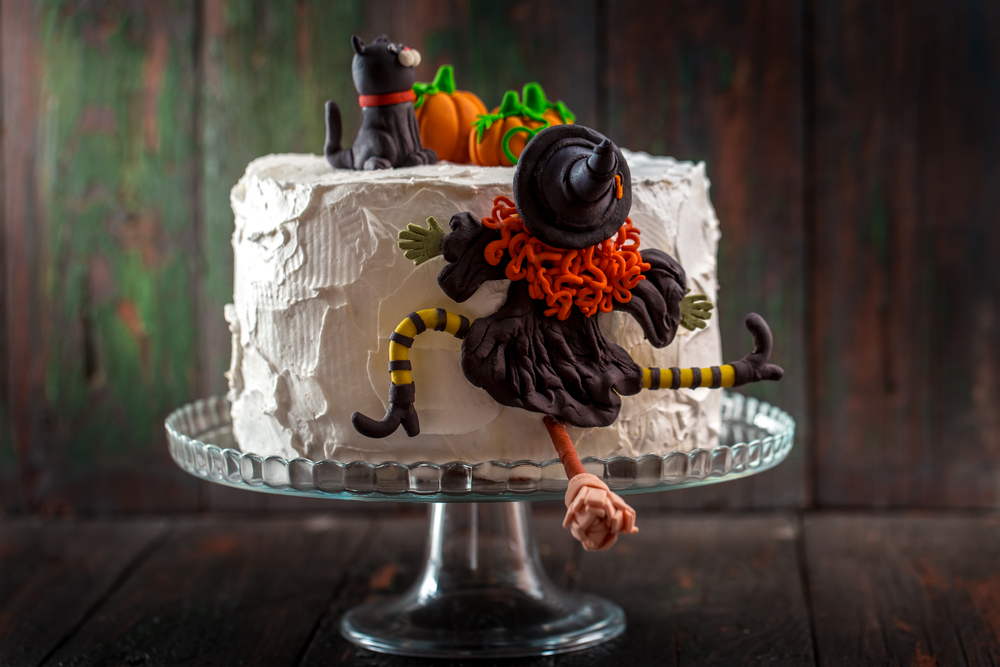 Torta di Halloween, 7 composizioni in pasta di zucchero per un cake design da paura