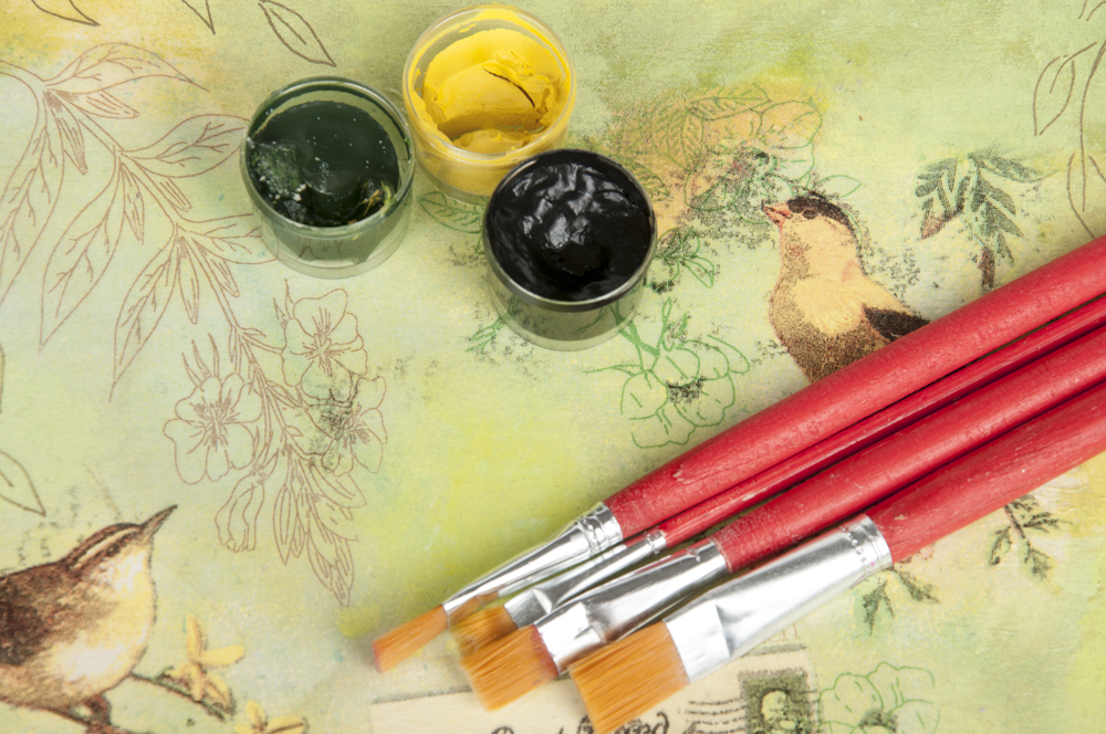 Decoupage su tela, come fare dei quadri stupendi anche se non sai dipingere