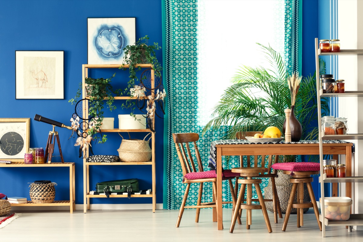 Come arredare una sala da pranzo in stile boho chic perfetto