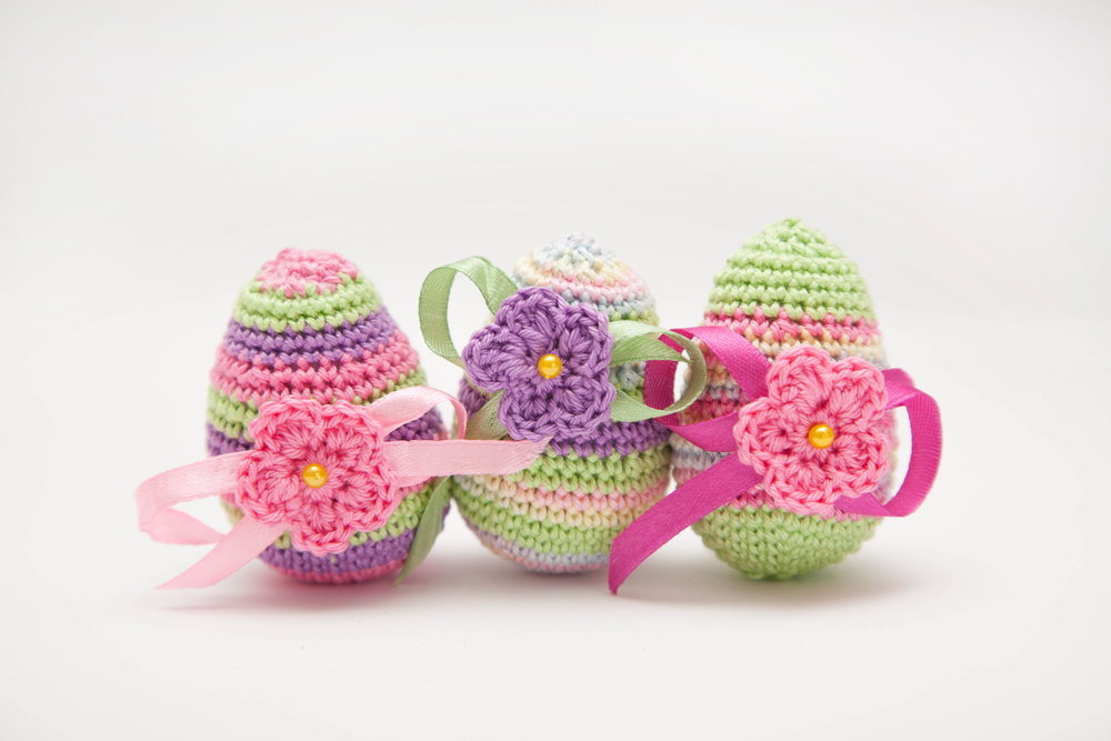 Lavoretti di Pasqua, come fare le uova all'uncinetto con facilità