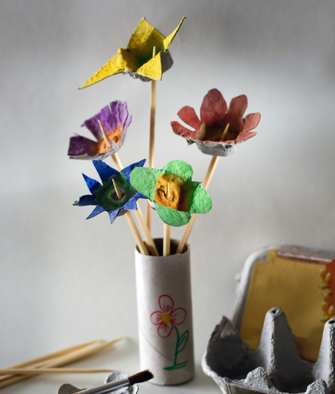 Lavoretti creativi festa della mamma, 5 idee con materiale riciclato