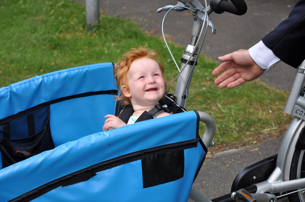 Cargo bike, la bicicletta per trasportare i bambini