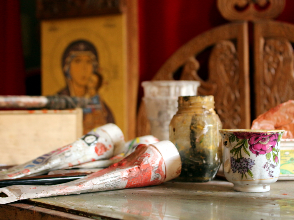 Come fare un'icona a decoupage per un lavoro particolare e delicato