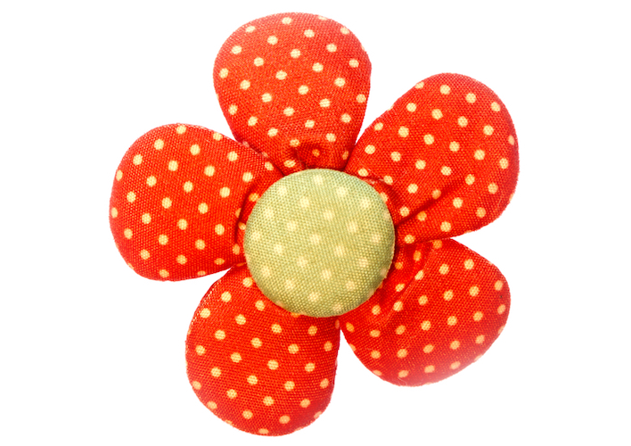 Fiori di stoffa imbottiti, il tutorial