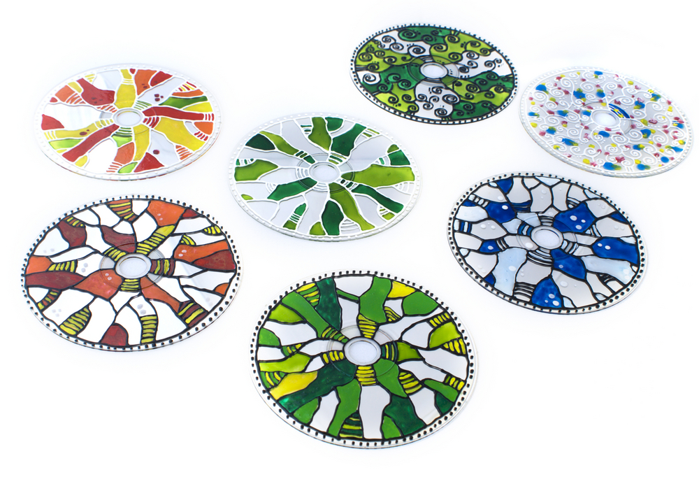 Riciclo creativo cd, 7 idee graziose