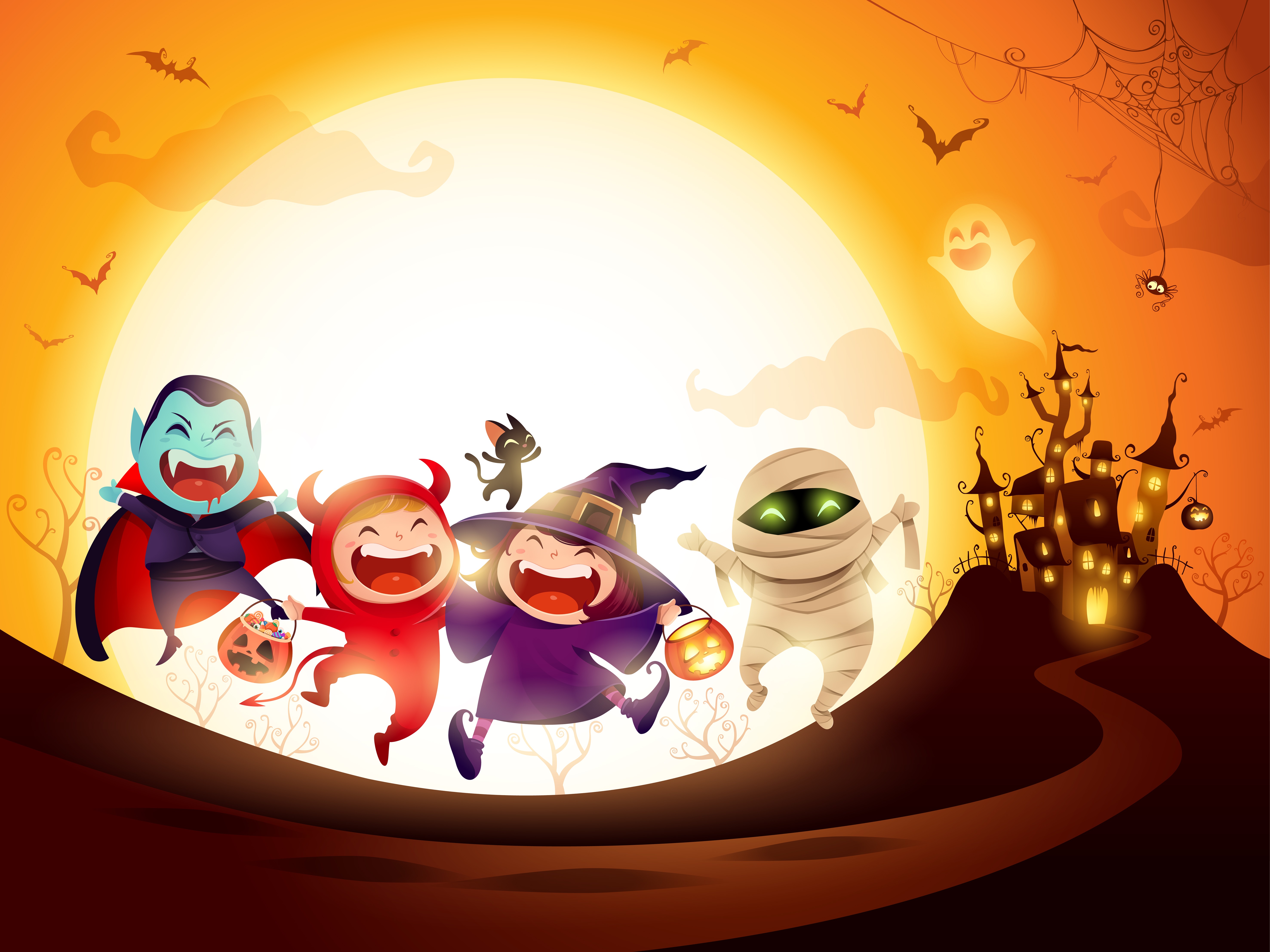 Decorazioni Halloween fai da te da stampare, 7 immagini gratis che vorrai scaricare subito