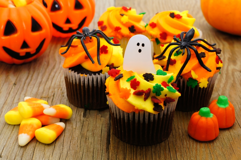 Cupcake Halloween, 7 decorazioni in pasta di zucchero che fanno paura