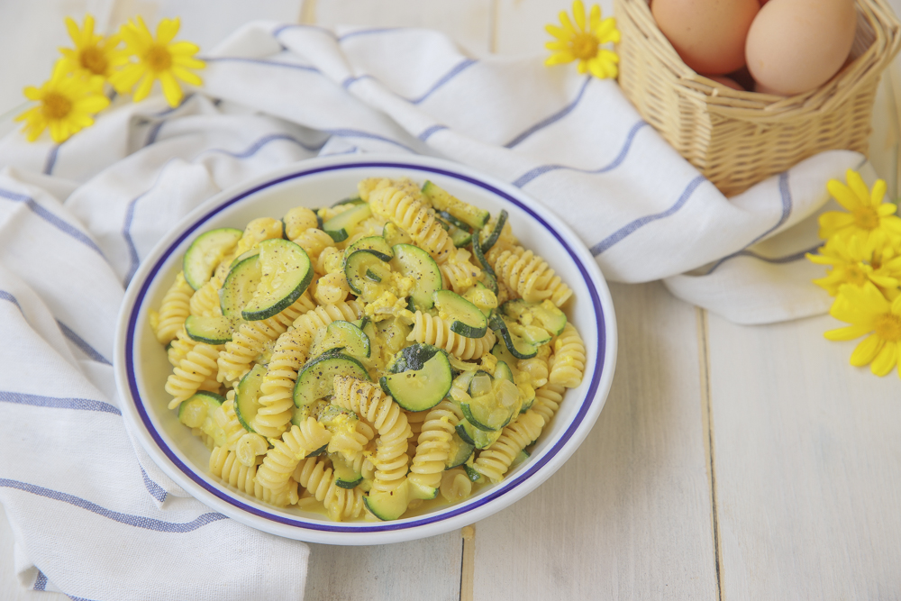 Carbonara di zucchine