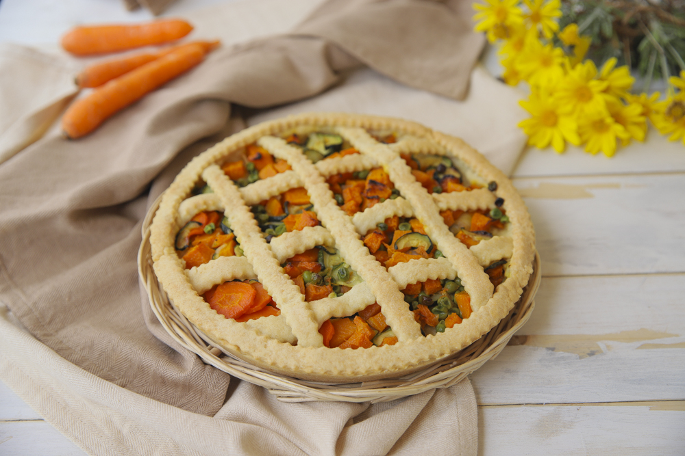 Crostata salata alle verdure