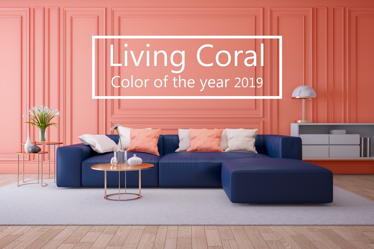 Pantone Living Coral: come arredare casa col colore dell'anno 2019