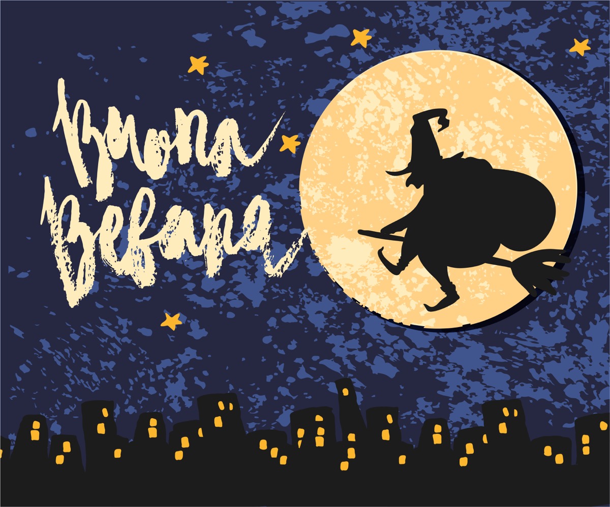 Befana: i disegni da stampare e colorare per i bambini