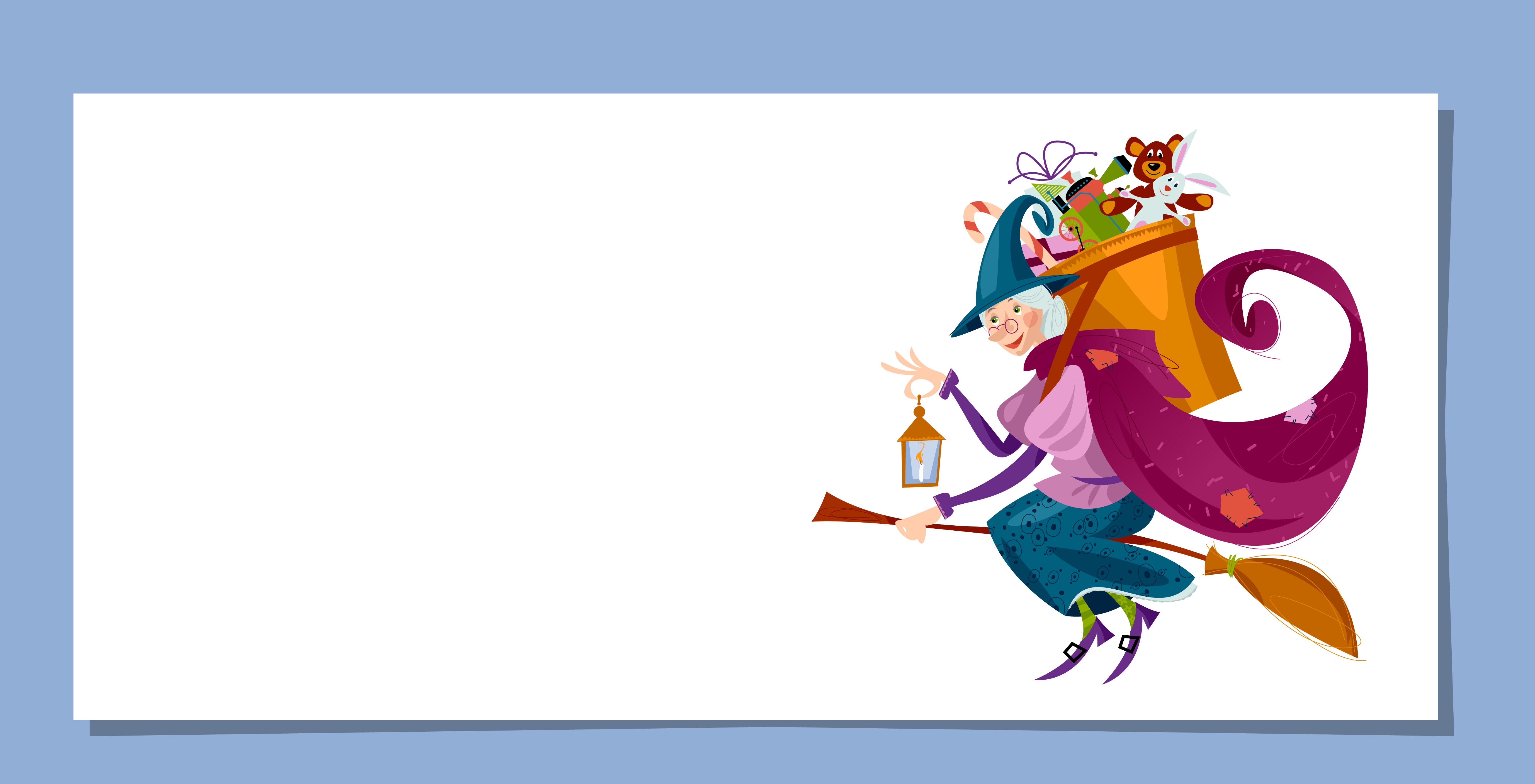 Segnaposto tavola Befana da stampare: 7 immagini gratis e particolari