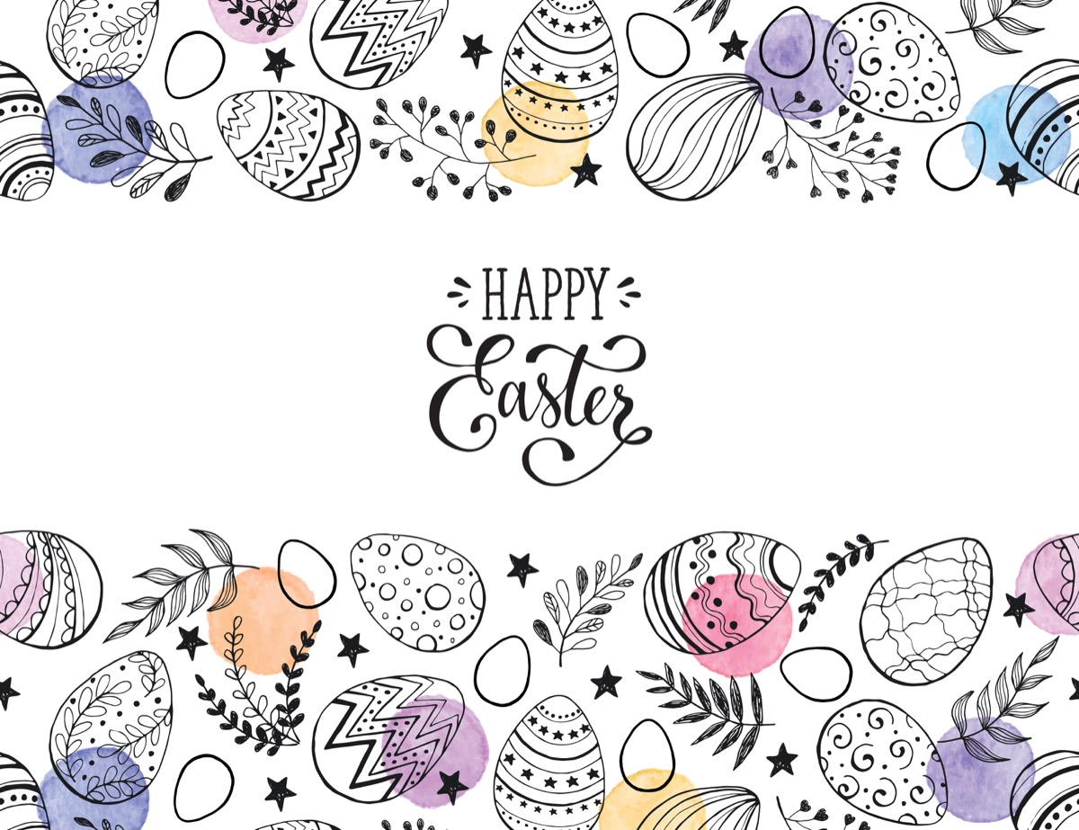 Biglietti di Pasqua da colorare: i disegni più belli da personalizzare