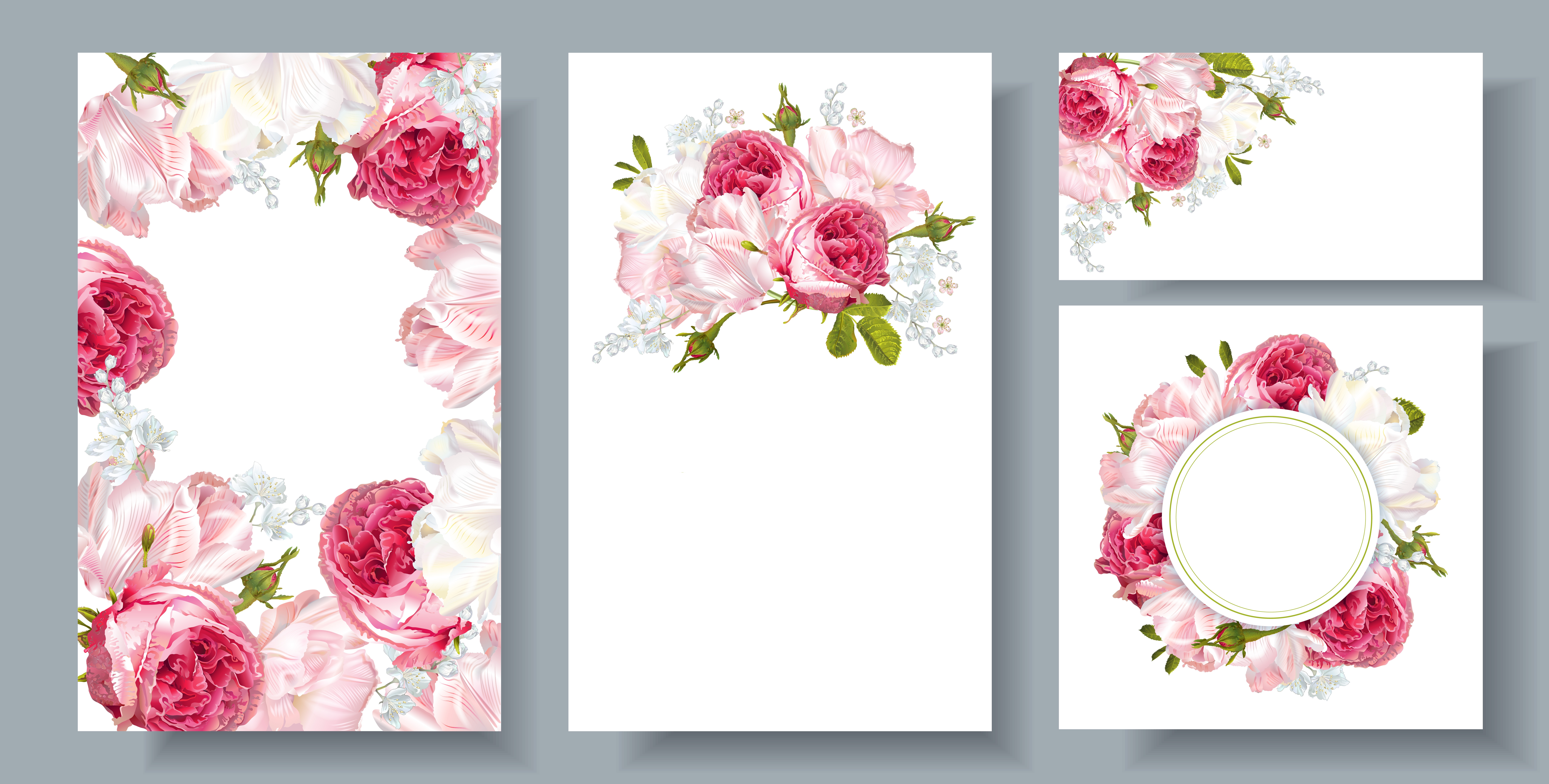 Partecipazioni nozze fai da te da scaricare gratis: 11 modelli a tema floreale