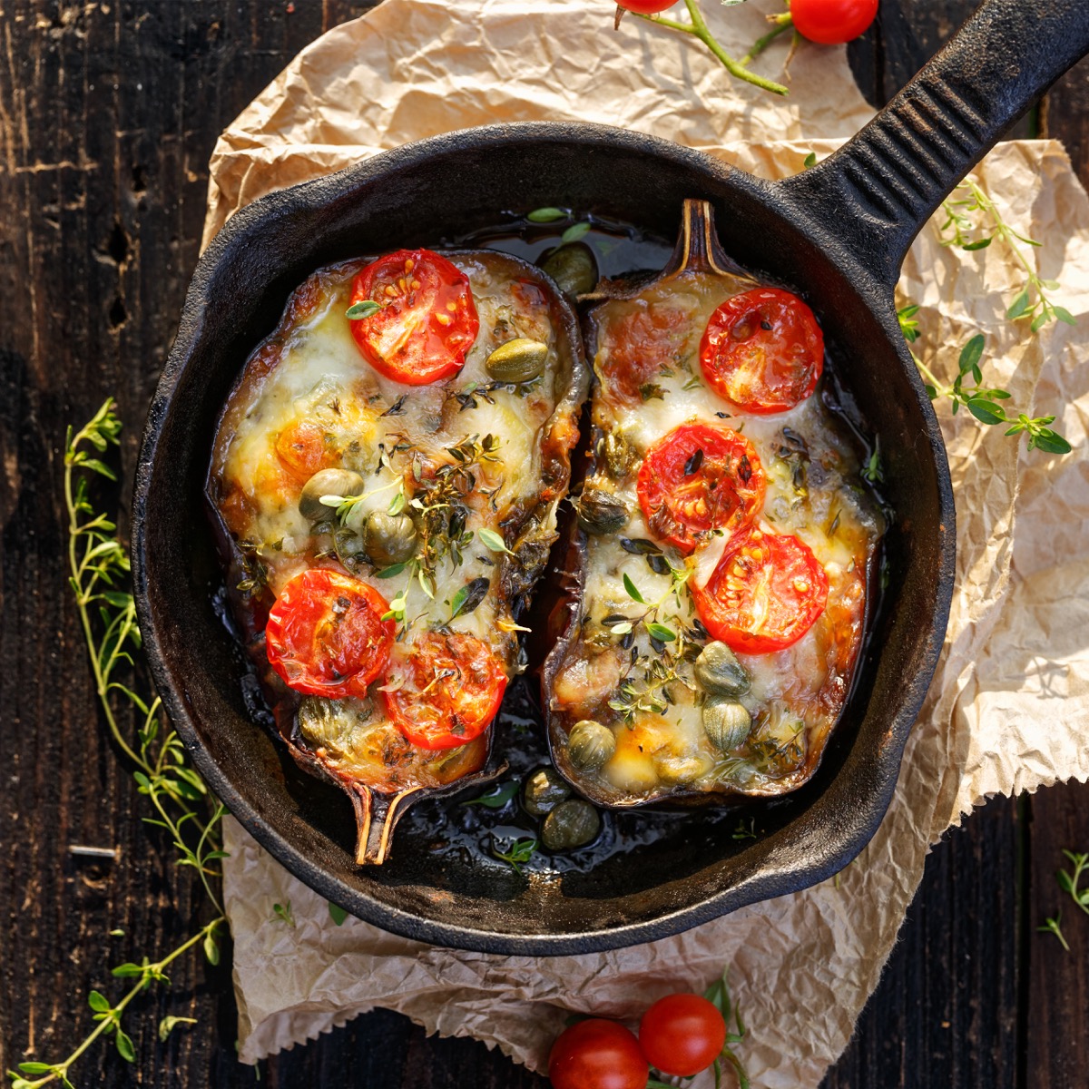 Melanzane ripiene di verdure e mozzarella: come farle perfette