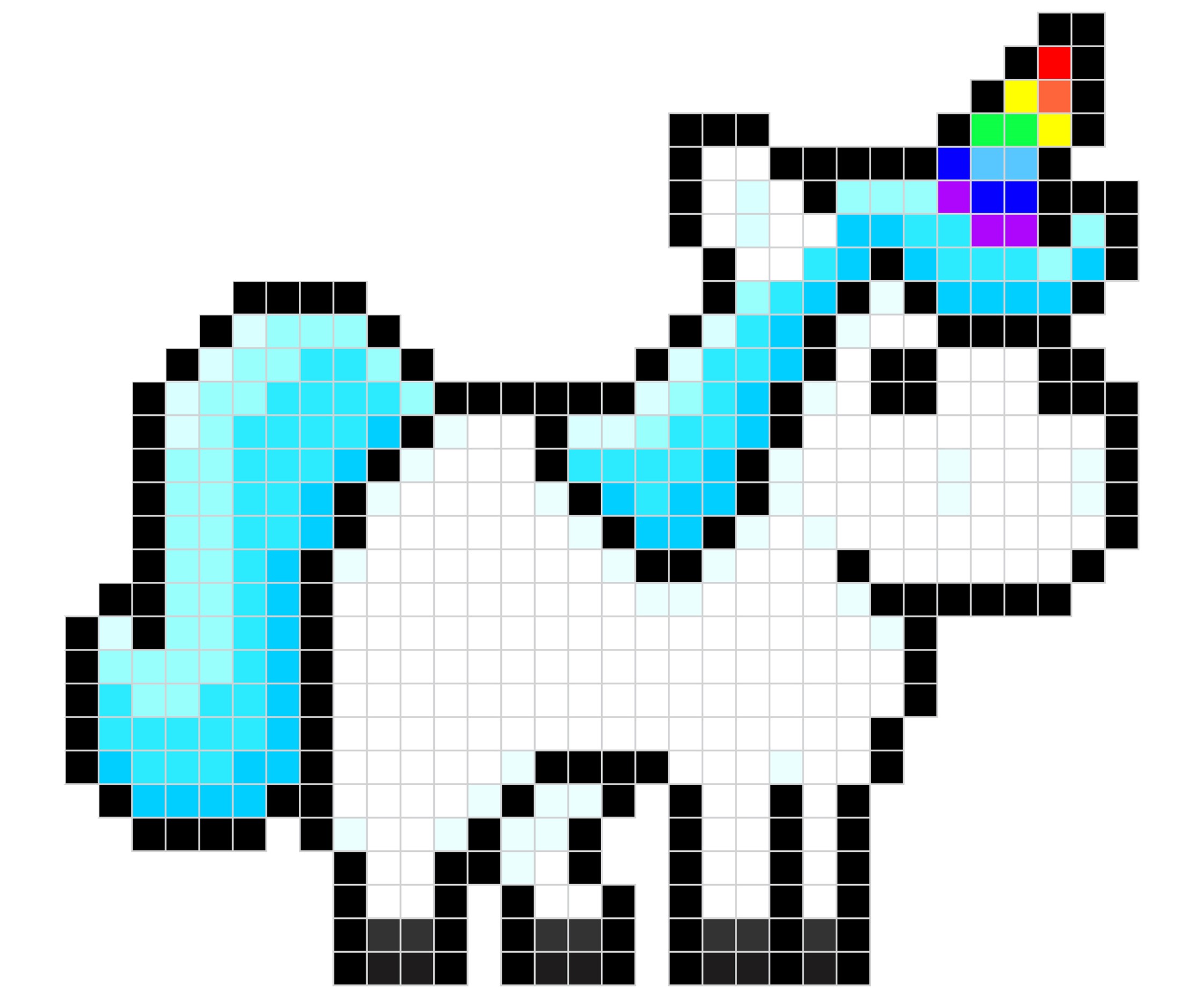 Pixel art a tema unicorno: 7 immagini belle da scaricare gratis