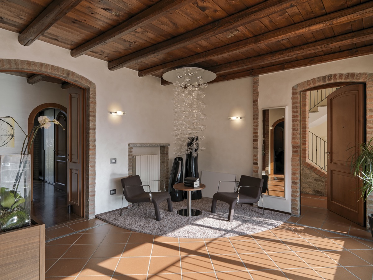 L'arredamento moderno con pavimento in cotto per chi ama il rustico contemporaneo